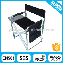 2016 Outdoor Aluminium Folding Director Chair cadeira de quadro dobrável quadro metálico